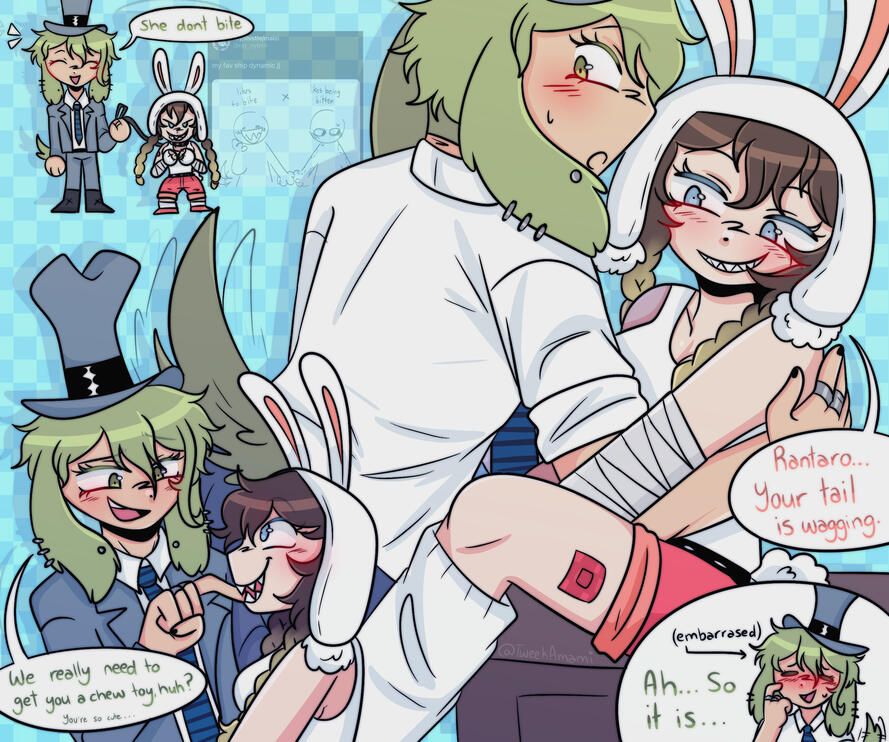 A doodle compilation of the Sam & Max inspired designs!