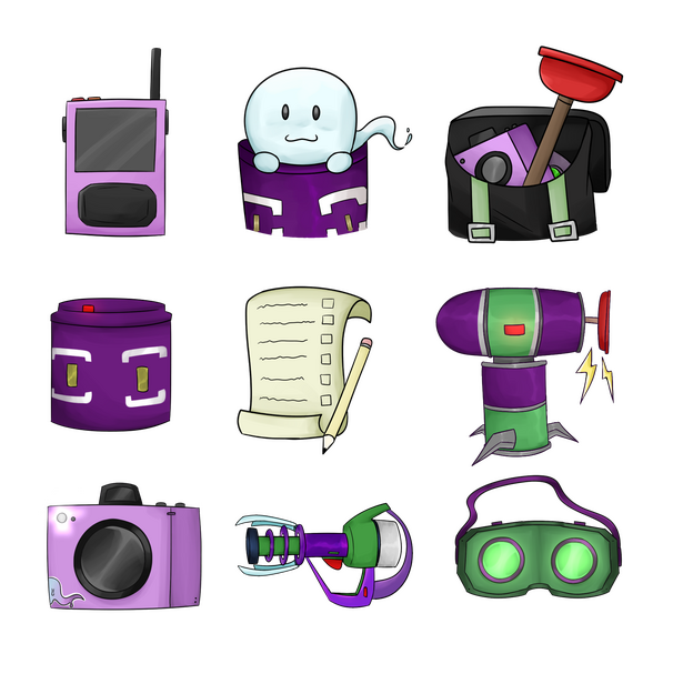 Various UI icons (tools, Spookipedia)