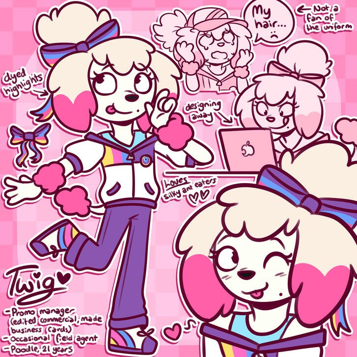 My original character based on "The Creature Cases" on Netflix!