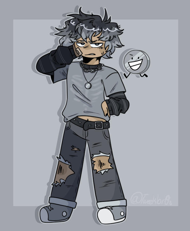 Nickel (he/him) ♡ Sarcastic and determined to win!