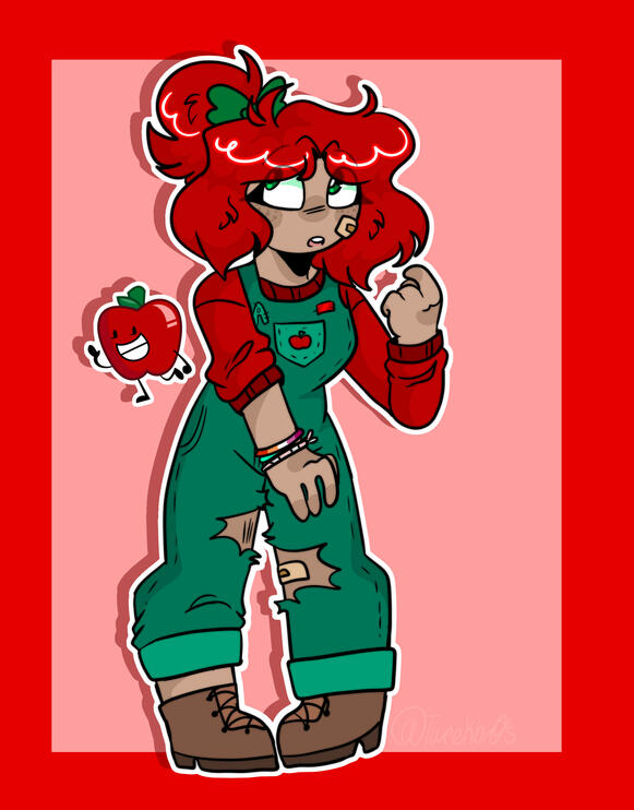 Apple (she/her) ♡ Dumb, innocent and cheerful!