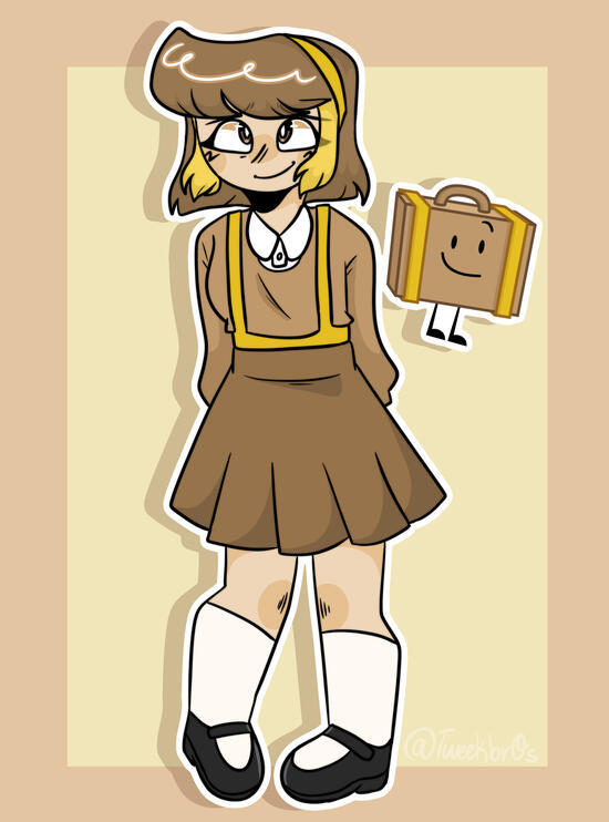 Suitcase (she/her) ♡ Shy, kind, and carrying so much baggage (get it...)!