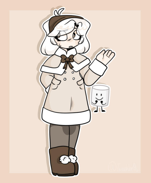 Marshmallow (she/her) ♡ Gentle and kind, but not afraid to get serious when she needs to!