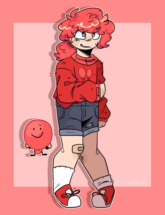 Balloon (he/him) ♡ Shy, insecure, and tries his best!