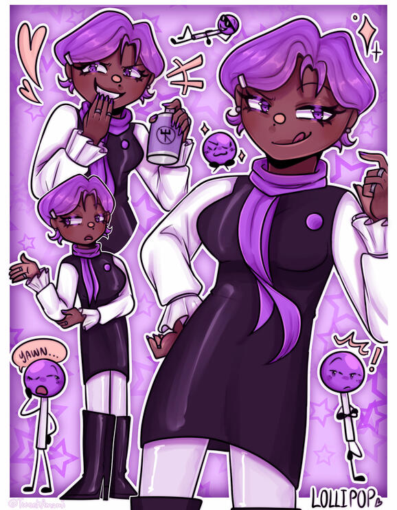 My human design of Lolipop from BFB!