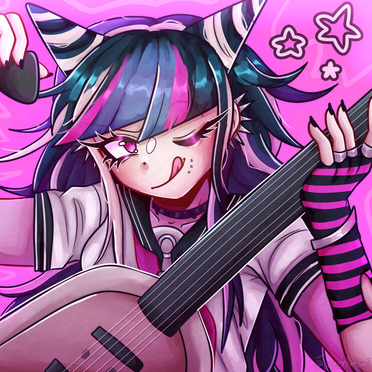 Fan art of Ibuki Mioda from Super Danganronpa 2!