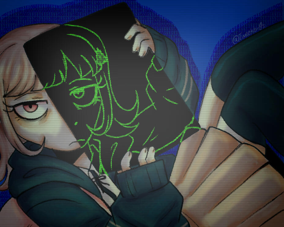 Fan art of Chiaki Nanami from Super Danganronpa 2!