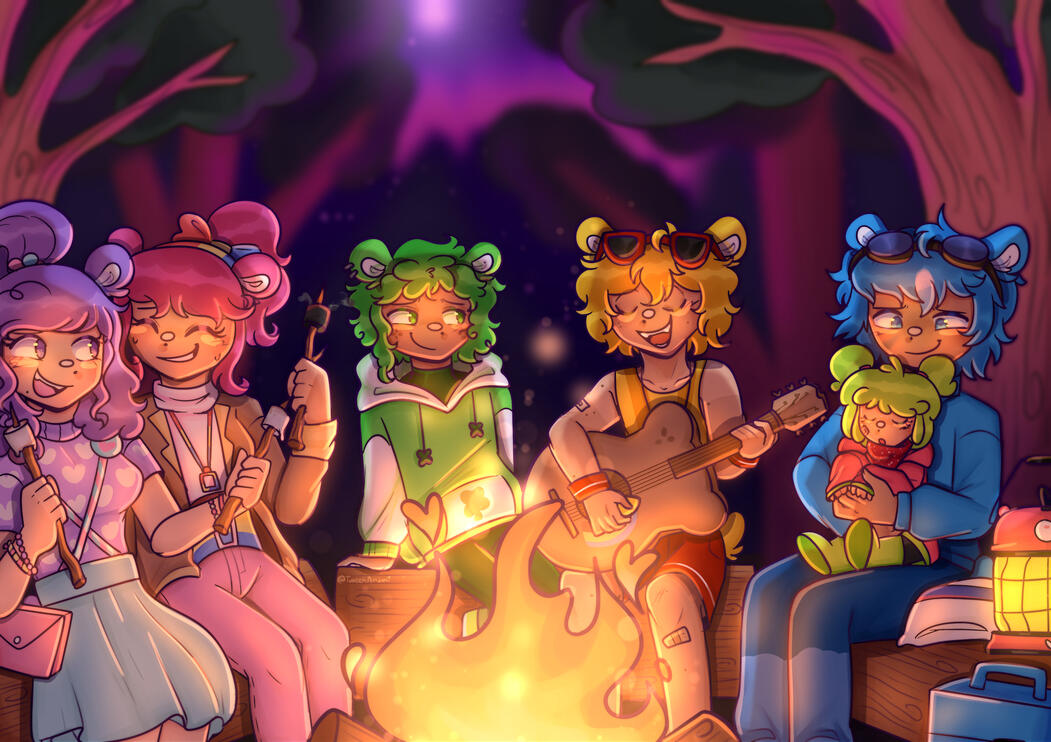 Fan art of Care Bears: Unlock the Magic as humans (my designs)!