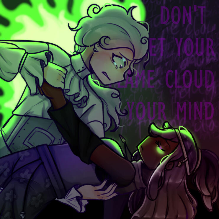 Fan art of Silver Spoon and Candle from Inanimate Insanity 3!