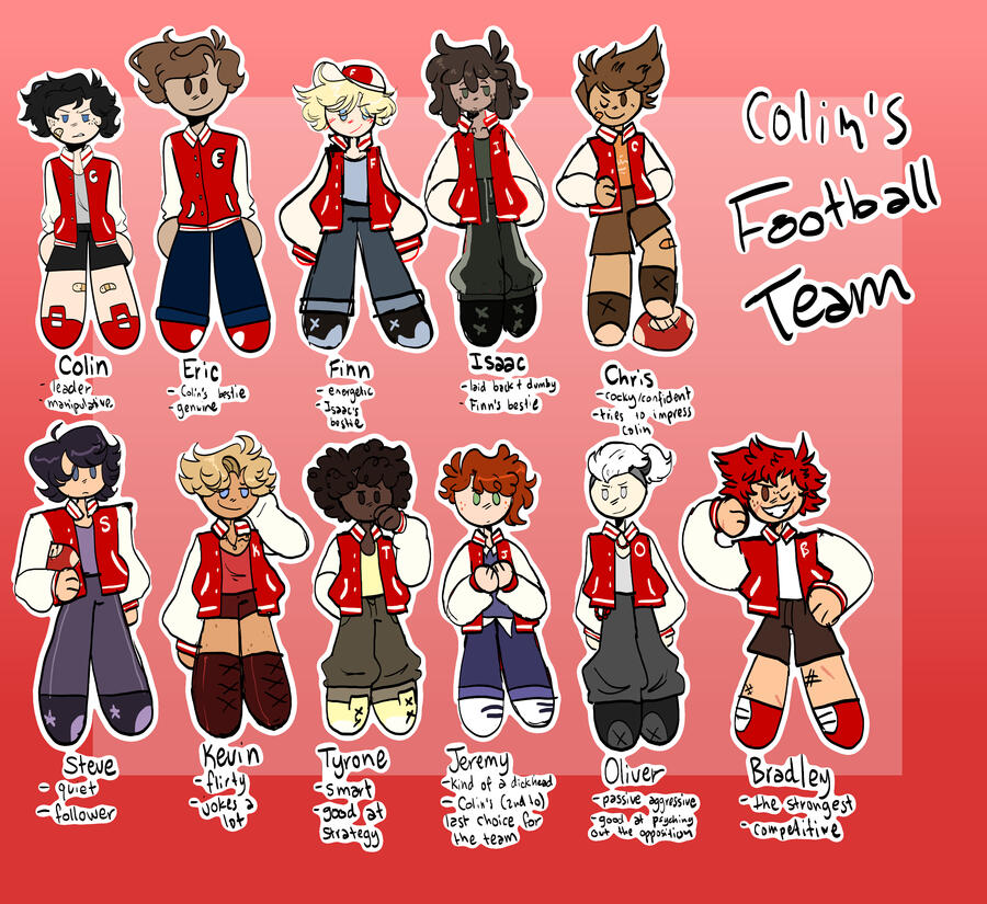 Colin's football team