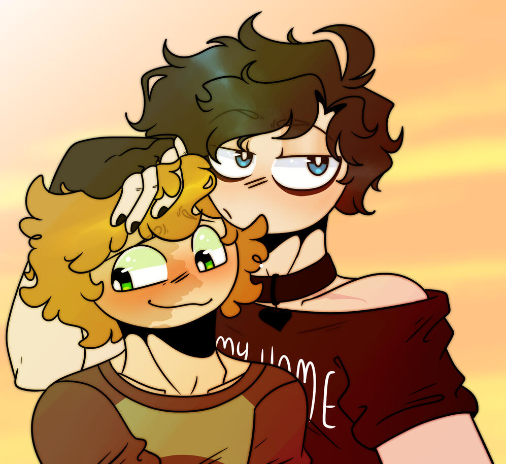 Latest art made of Josh and Michael together (2022).